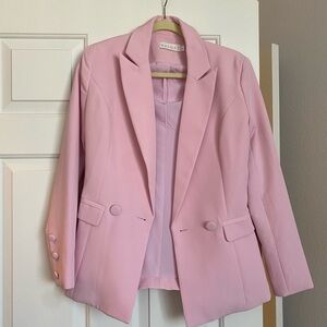 Pink blazer